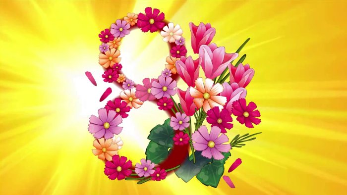 Стихи на 8 марта