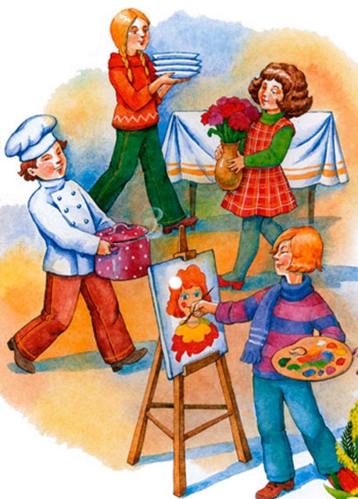 Красивая картинка на 8 марта на утренник