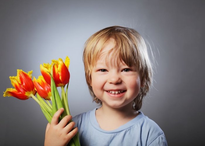 Поздравления с 8 марта детские