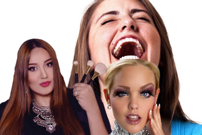 Лицо девушки