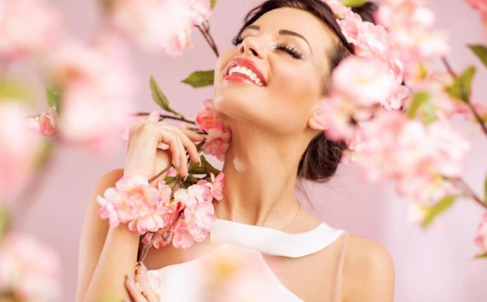 Счастливая женщина