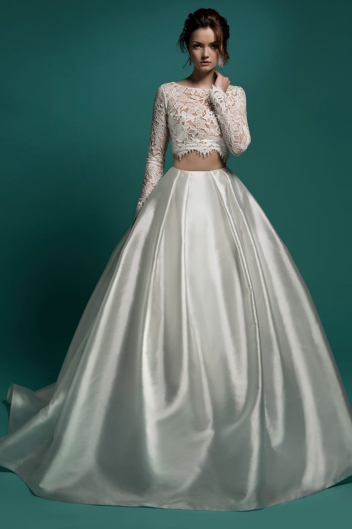 Свадебное платье Crop Top