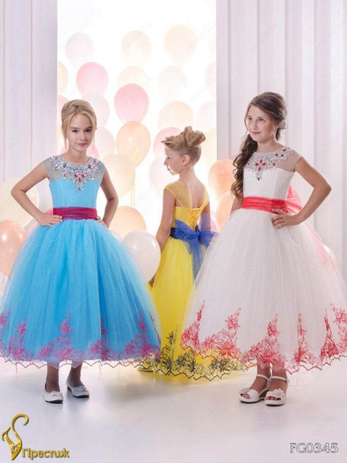 Детское платье на выпускной в детском саду