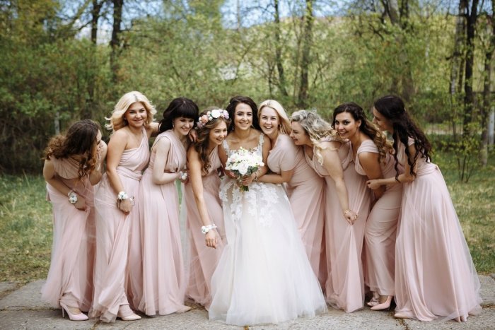 Платья трансформеры для подружек невесты