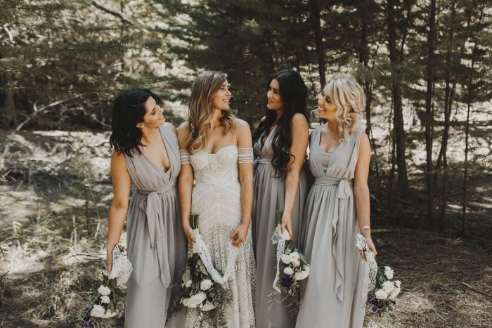 Свадьба бохо подружки невесты