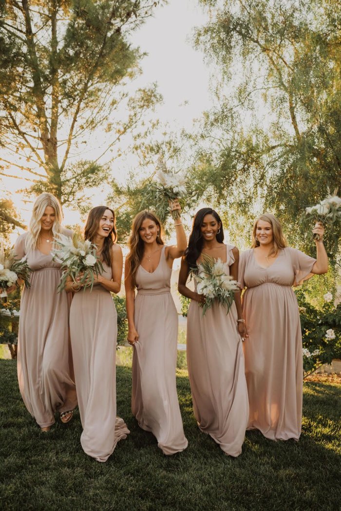 Свадьба в стиле бохо подружки невесты