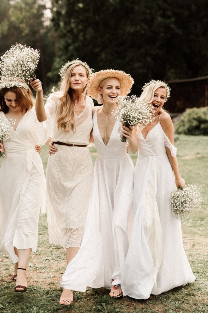 Платье бохо подружка невесты