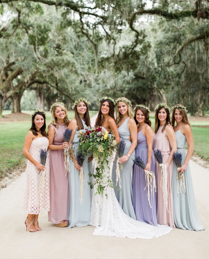 Подружки невесты в стиле Прованс