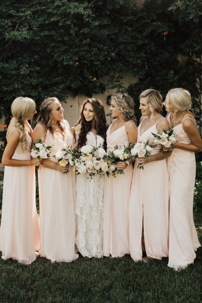 Свадьба рустик подружки невесты