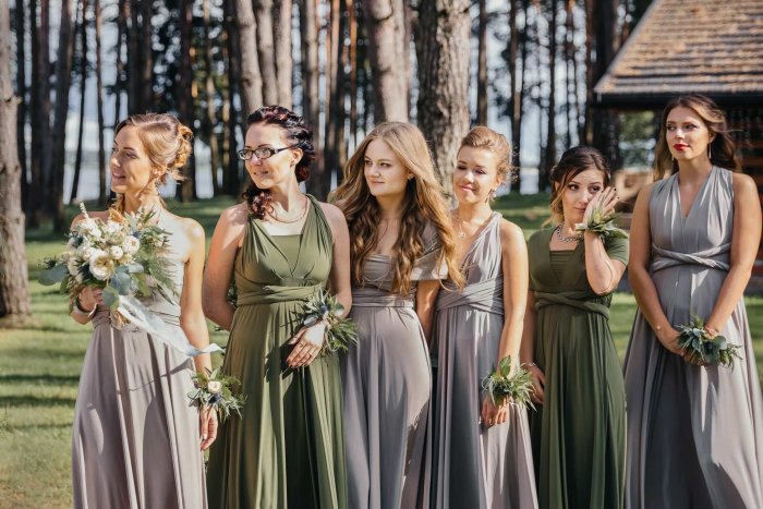 Подружки невесты в стиле Кантри