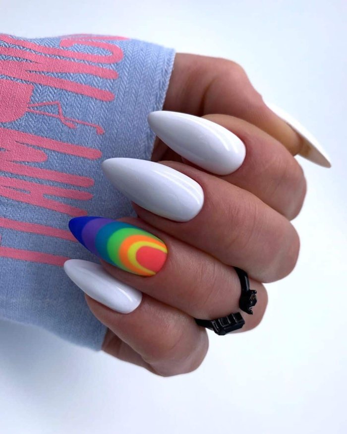 Маникюр 2020-2021 паутинка