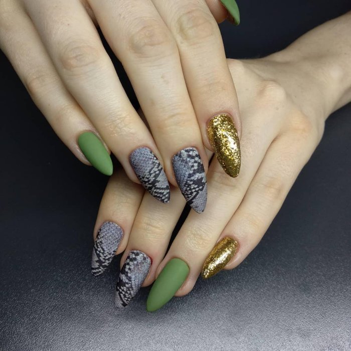 Ногти осень