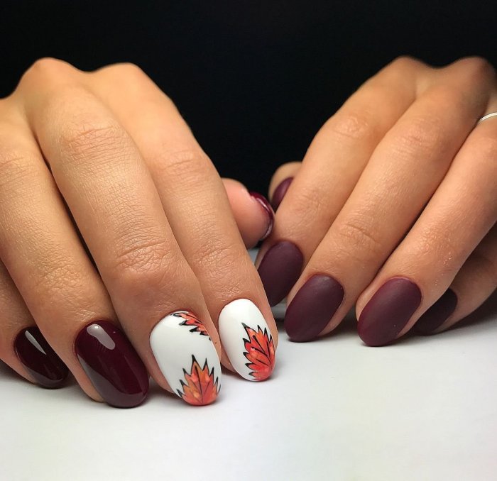 Осенний маникюр 2019 модные