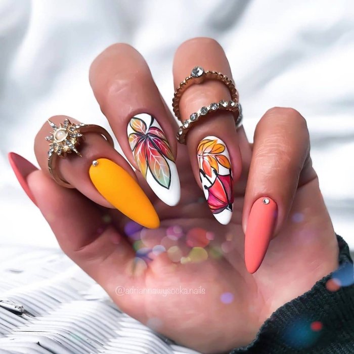 Тенденции маникюра осень 2020