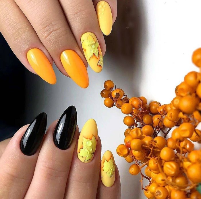 Осенний маникюр