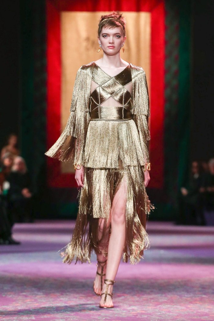 Джон Гальяно зима осень 2020