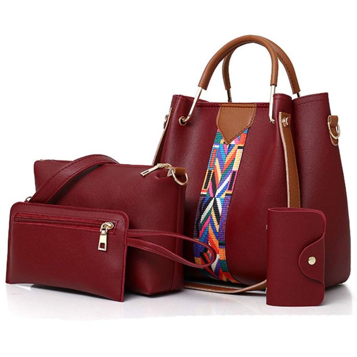 Женская сумка Alison Burgundy