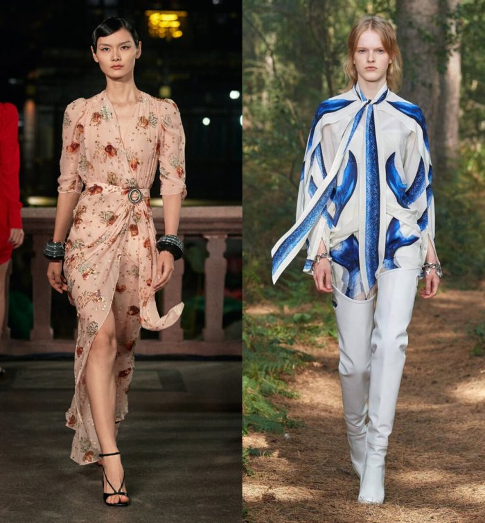 Платье с принтом на звездах 2020