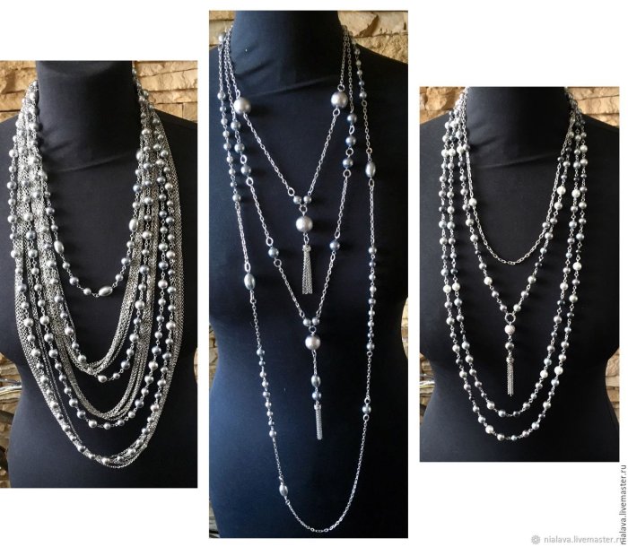 Стильное колье