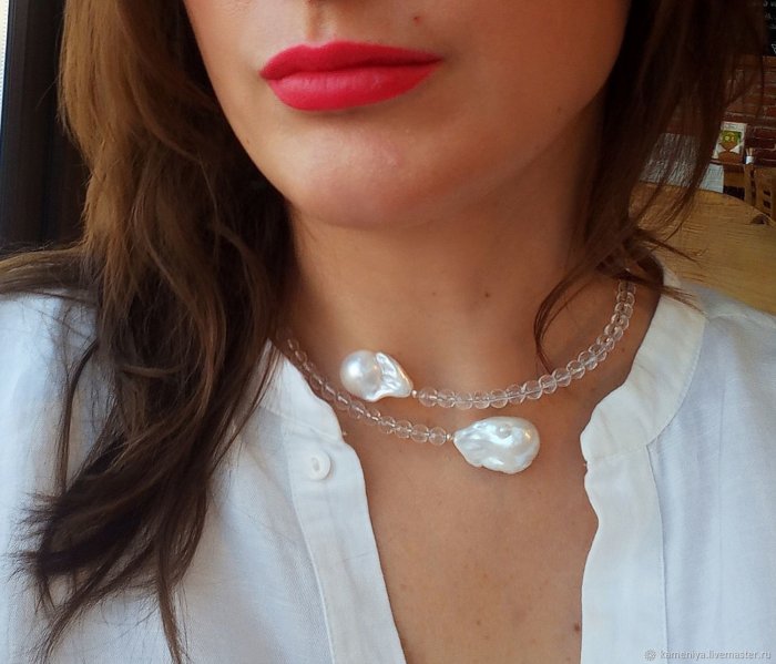 Цепочка с жемчугом