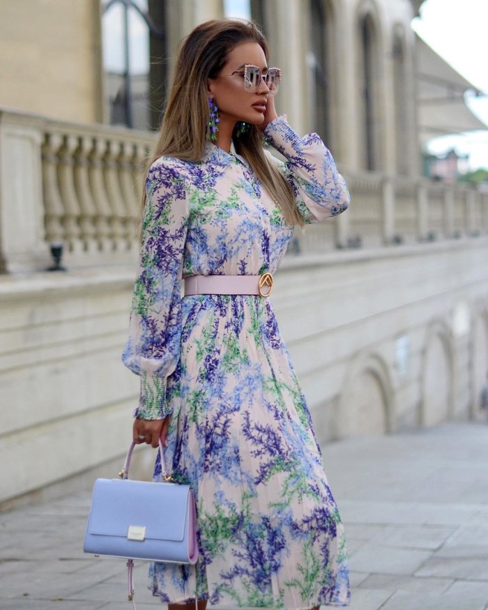 Самые красивые шелковые платья