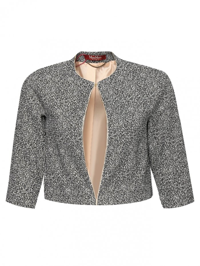 Трикотажный пиджак женский