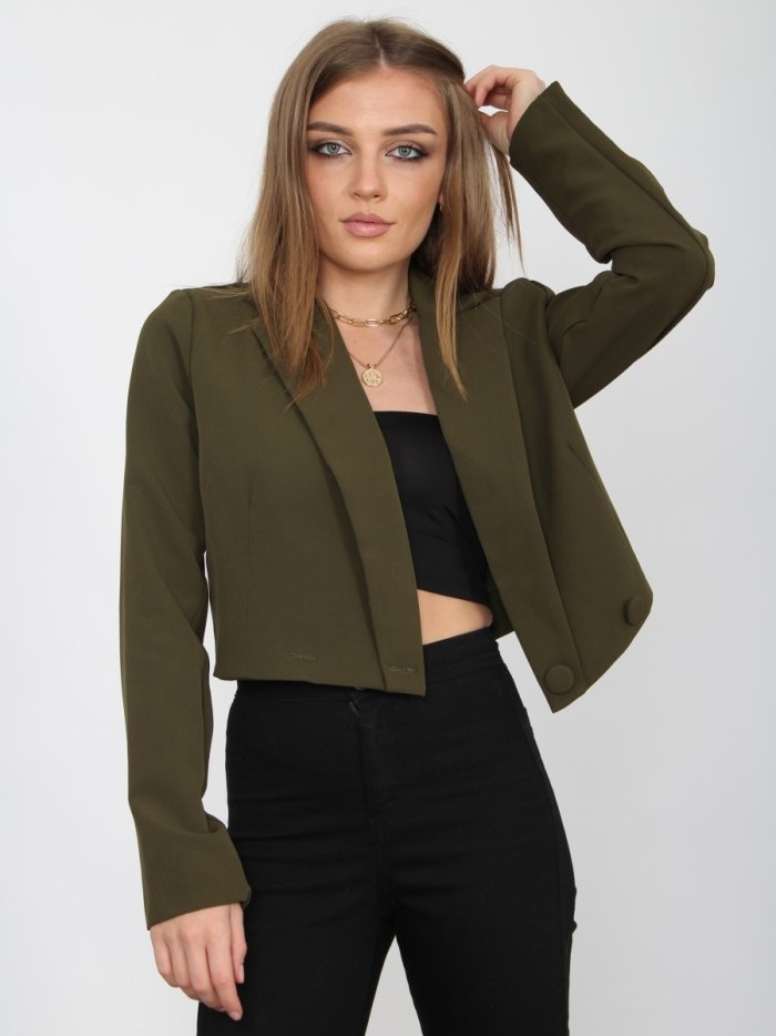 Укороченный пиджак 2022