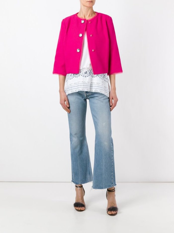 Укороченный жакет