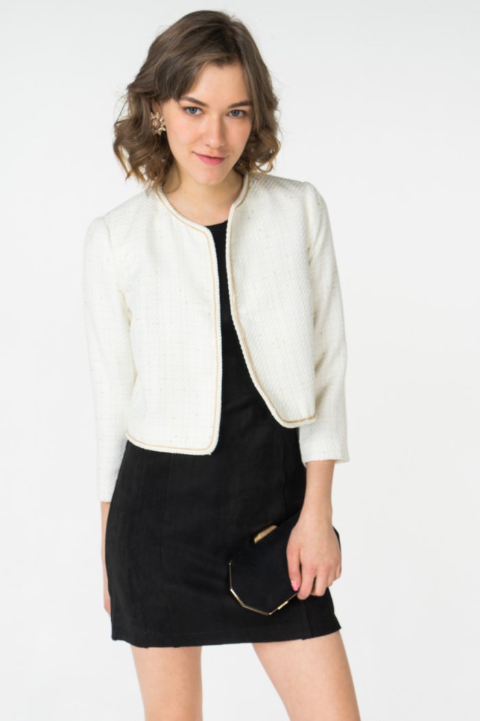 Укороченный жакет