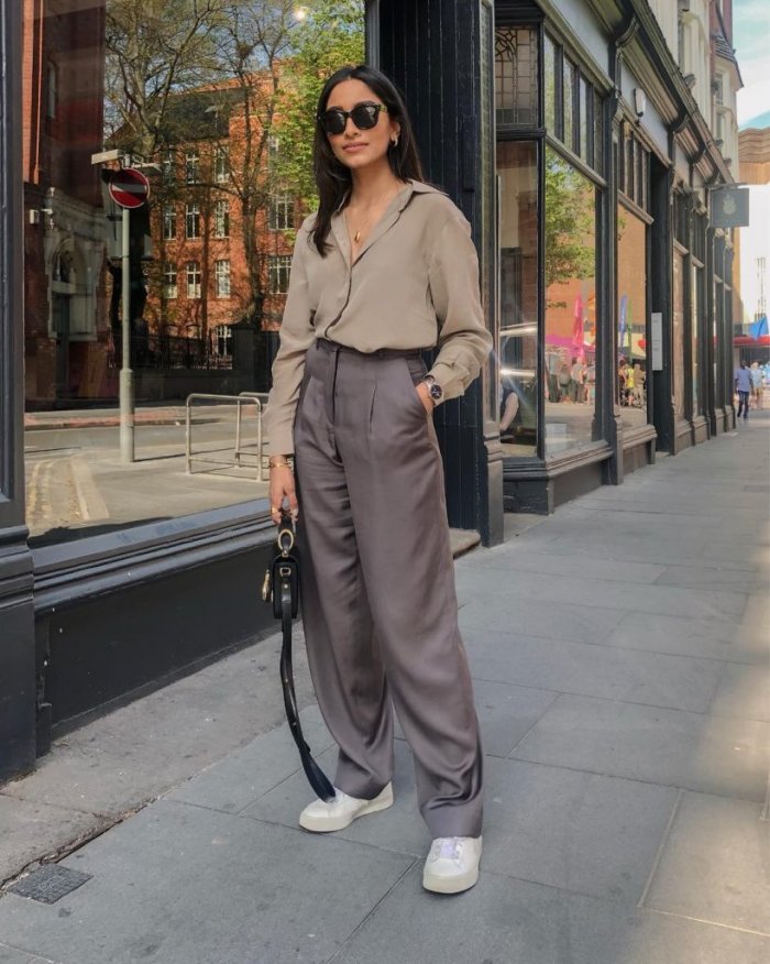 Брюки палаццо 2022 модные