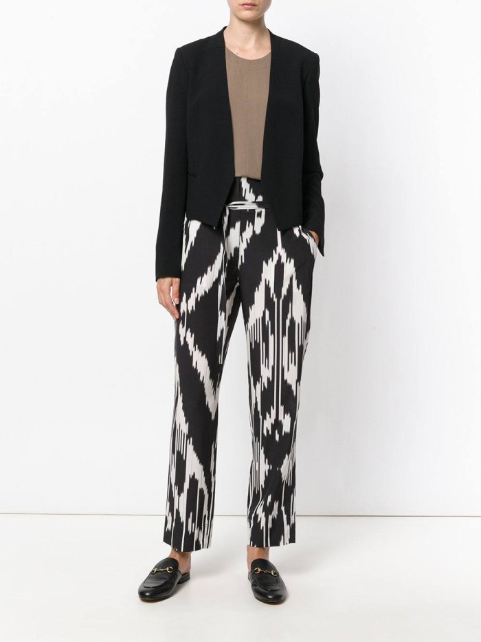 Классические брюки женские с бантиком