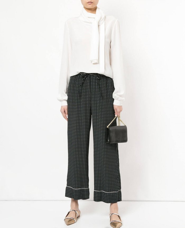 Модные брюки дудочки