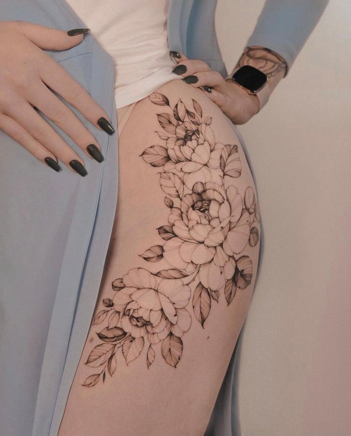 Модные тату 2021 женские