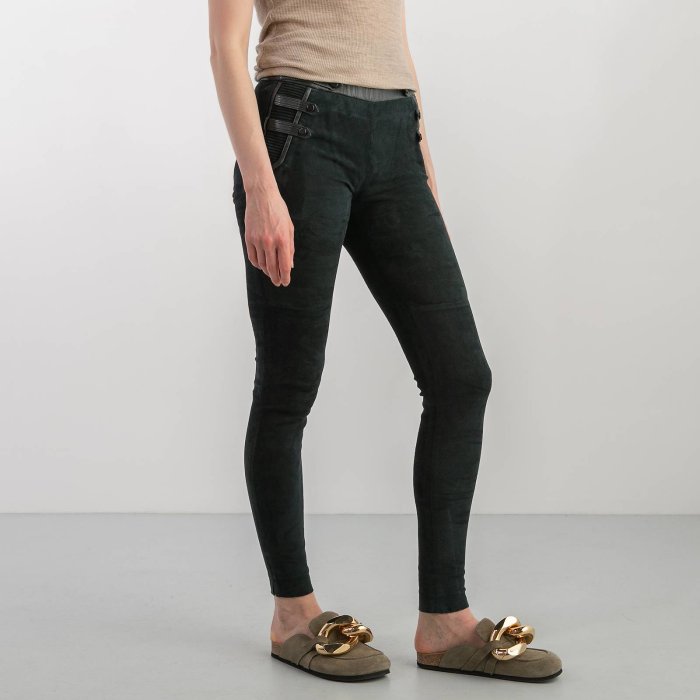 Коричневые брюки женские Fashion