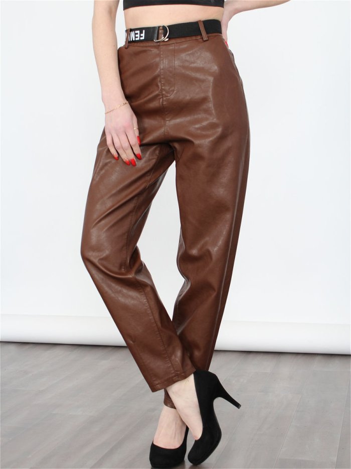 Кожаные штаны 2021 тренд