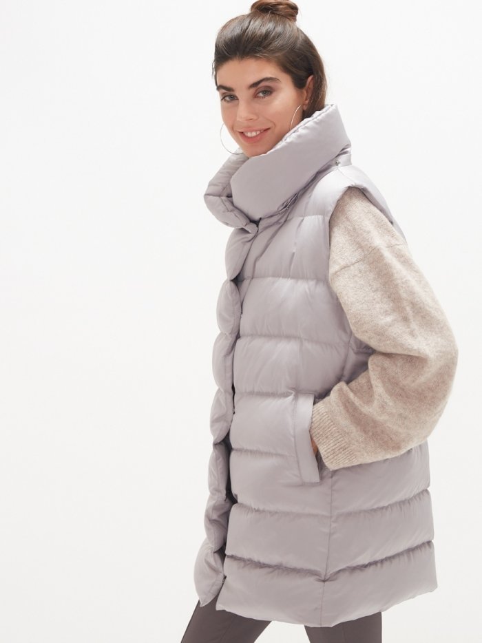 Трикотажный жилет тренд 2021