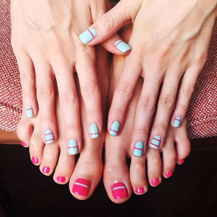 Педикюр элегантный