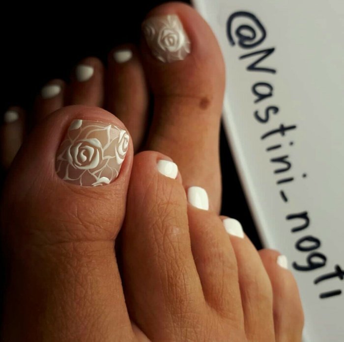 Свадебный маникюр и педикюр