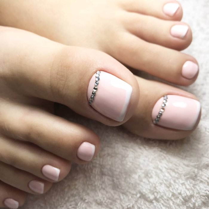 Свадебный педикюр