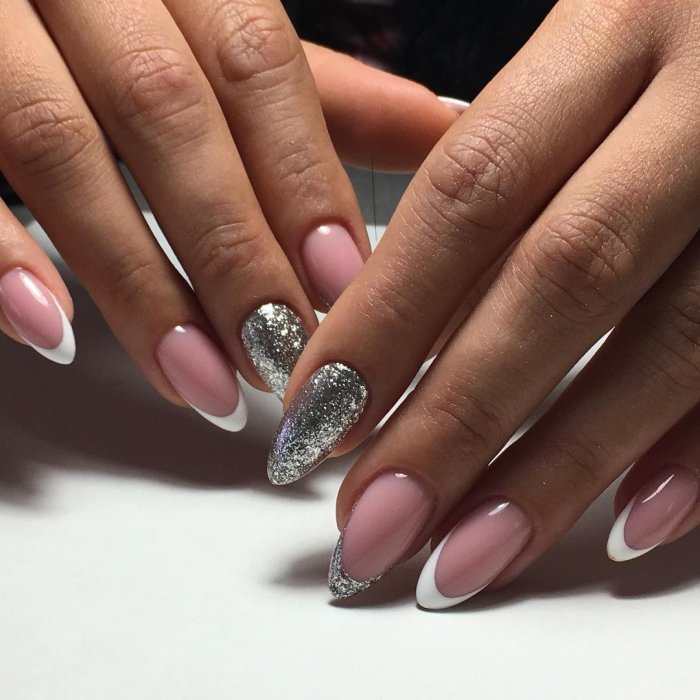 Модные нарощенные ногти