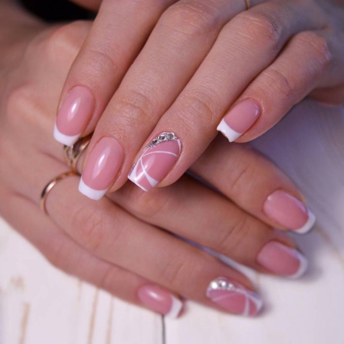 Идеи маникюра френч