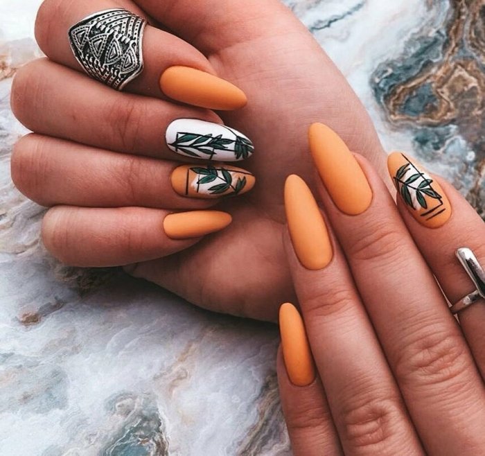 Ногти осень 2021