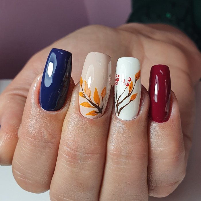 Осенний маникюр