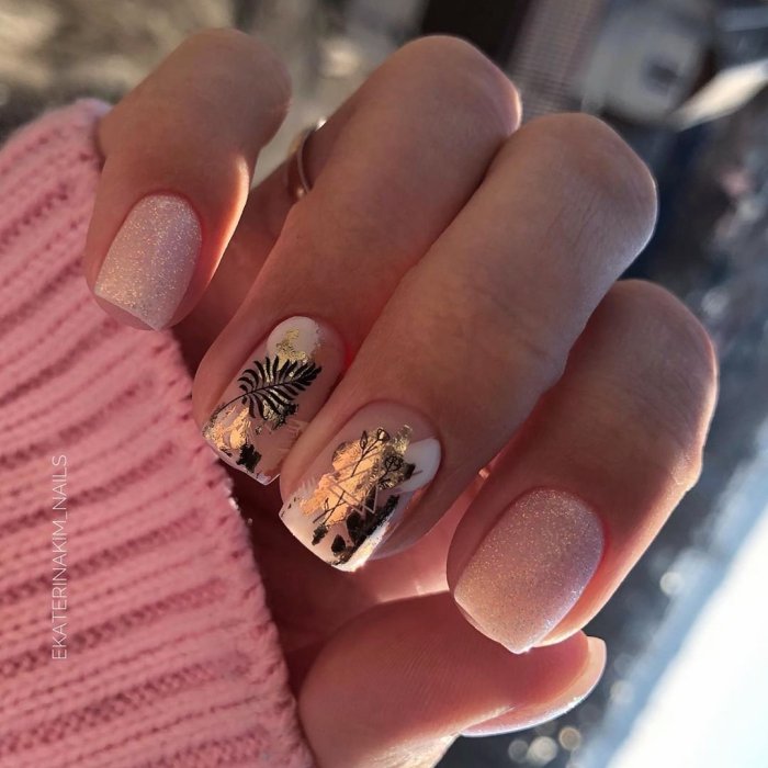 Ногти осень 2021