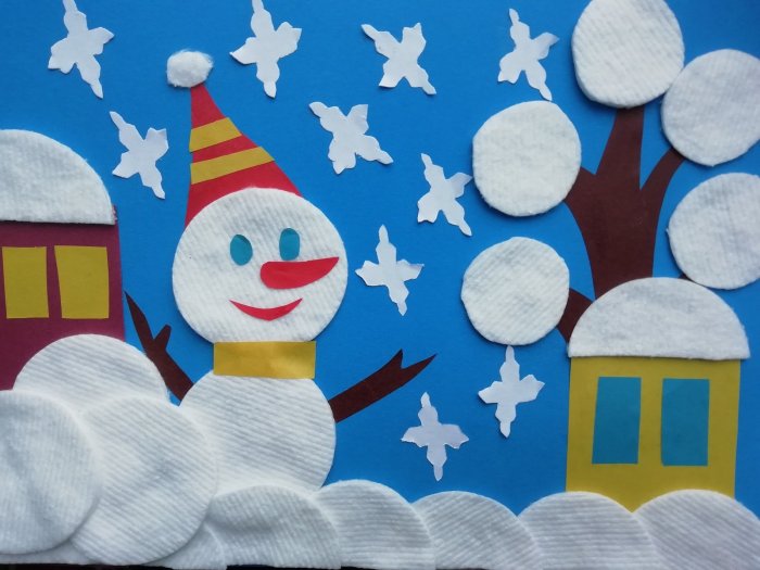 Новогодние поделки в детский сад