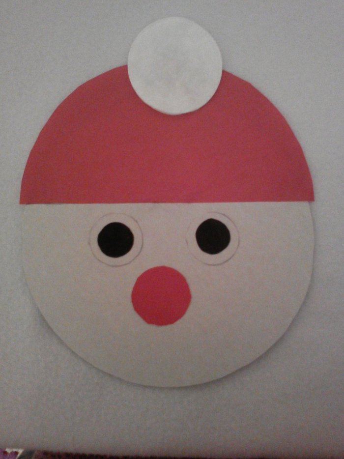 Аппликация к новому году