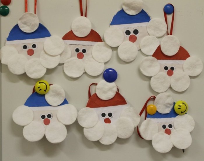 Аппликация новый год