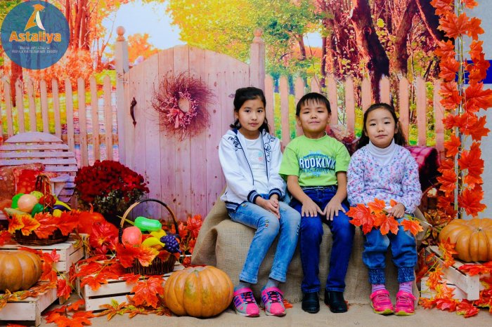 Осенняя фотосессия в студии