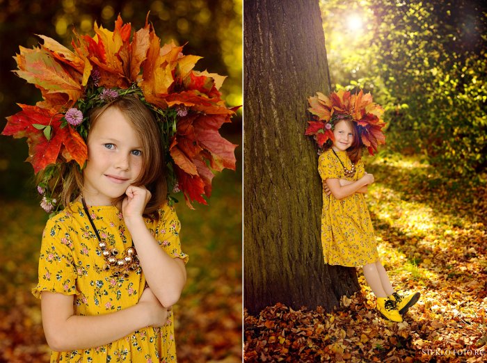 Фотопроект осень в студии