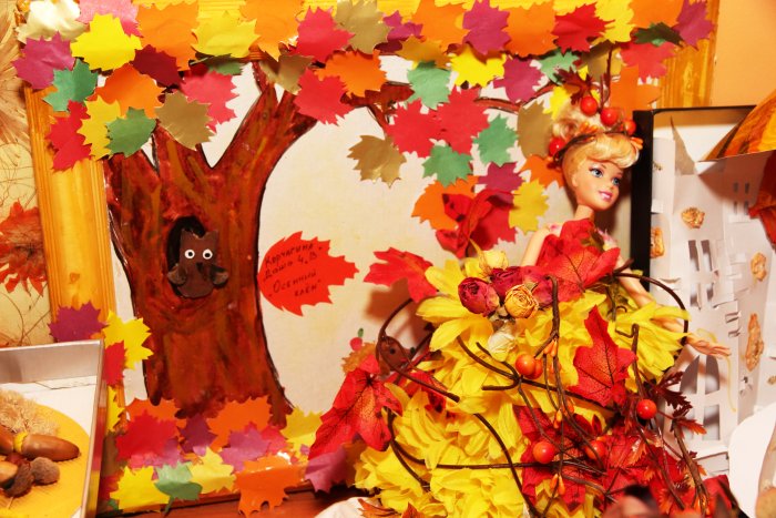 Краски осени поделки